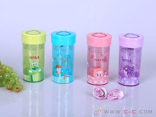 美特家廣東禮品廠家卡通學生隨身水杯